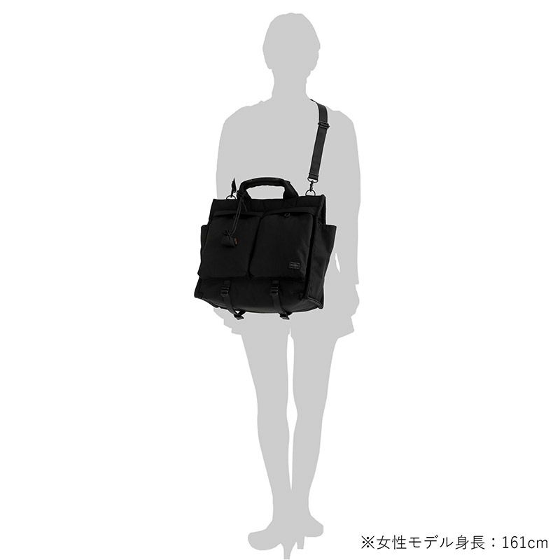 美品 ポーター センシズ 2way トートバッグ L 黒 ナイロン A4 SENSES(センシズ) TOTE BAG(S) | 吉田カバンホームページ