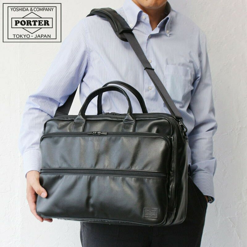 未使用級✨PORTER ポーター　TIME タイム　2wayブリーフケース TIME(タイム) 2WAY OVERNIGHT BRIEFCASE(S) | 吉田カバン