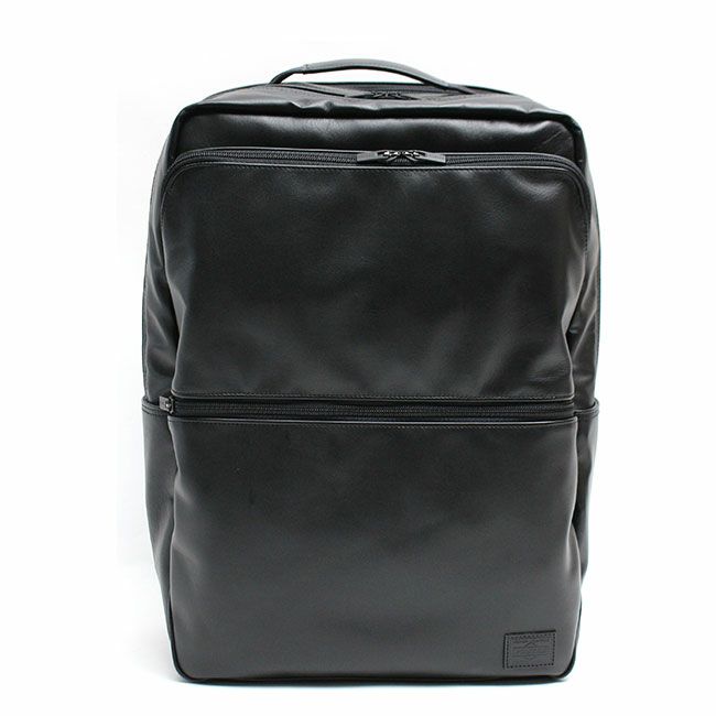 極美品✨ ポータータイム リュック バックパック 2層 A4可 大容量 ブラック TIME（PORTER） ポーター タイム ブラック デイパック 146-16103