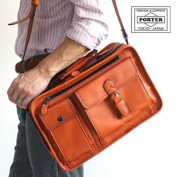 美品　2ウェイ　ポーター　バロン BARON（PORTER） ポーター バロン 2WAYブリーフケース 206-02635