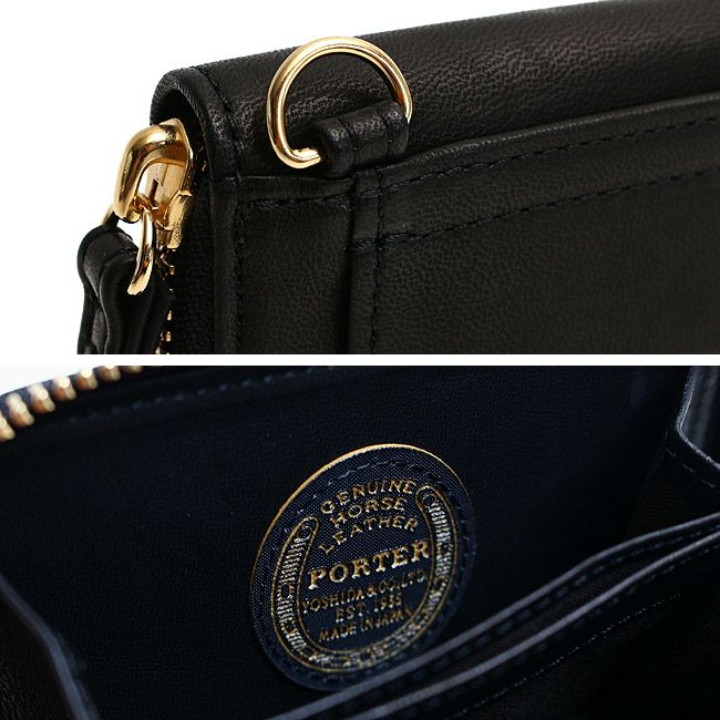 【極美品】PORTER WISE &パスケース 箱等あり WISE（PORTER） ポーター ワイズ コイン パスケース 341-01320 吉田