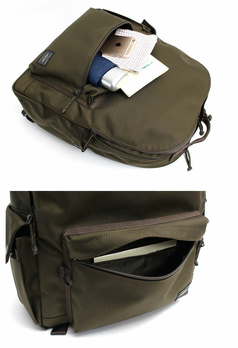 ポーター エクスプローラー デイパック(M) オリーブ EXPLORER(エクスプローラー) DAYPACK(M) | 吉田カバン