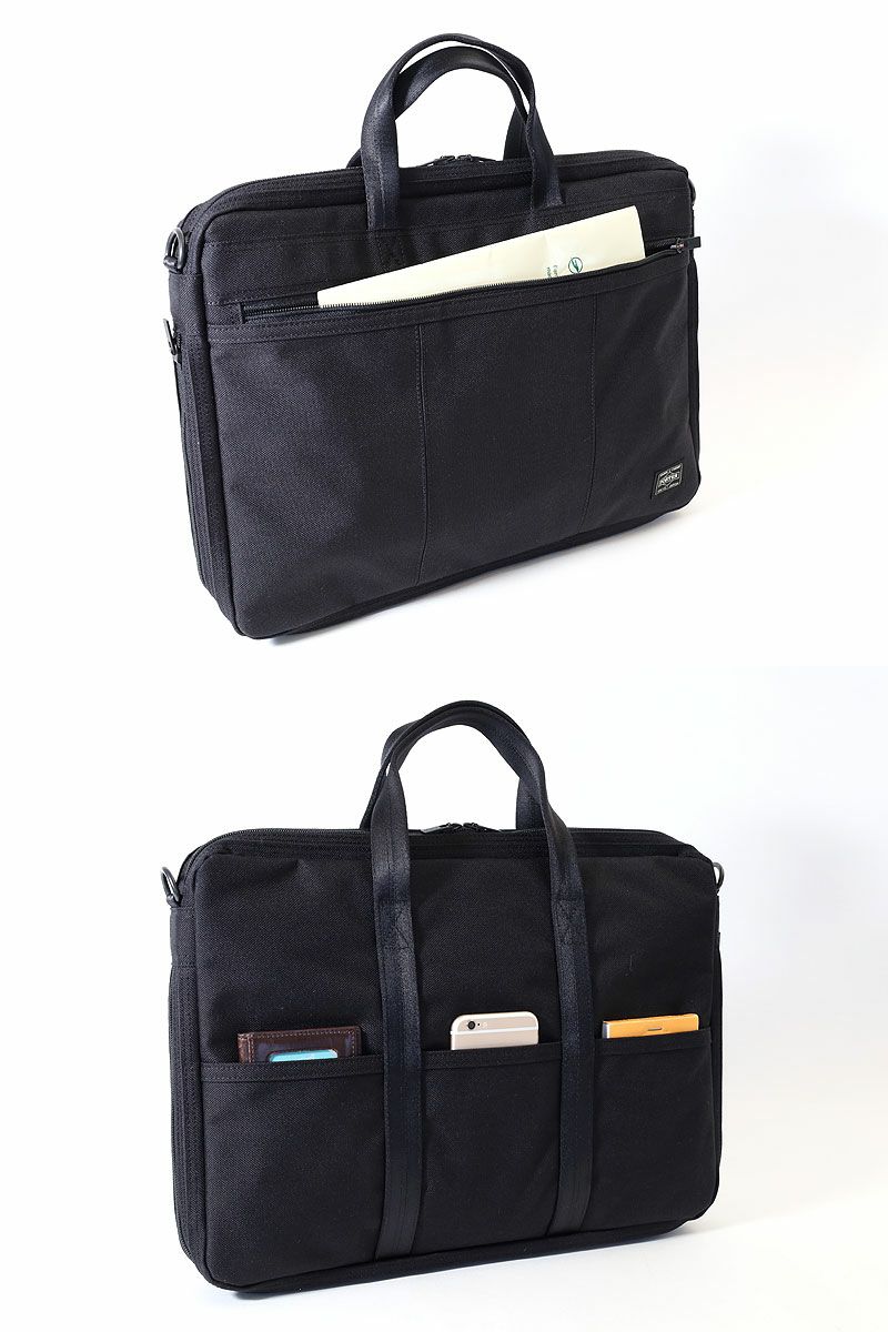 ポーター テンション 2WAY ブリーフケース PORTER TENSION TENSION(テンション) 3WAY BRIEFCASE | 吉田カバンホームページ