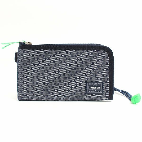 ☆美品☆ PORTERポーター ヘキサリア ロングウォレット 長財布　吉田カバン ☆美品☆ PORTERポーター ヘキサリア ロングウォレット 長財布