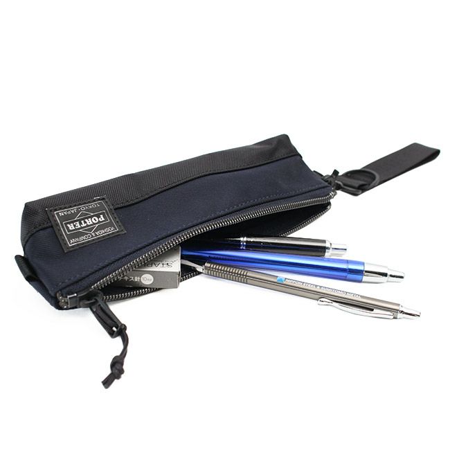 超美品　PORTER　ポーター　フロント　ペンケース　小物入れ　ストラップ付 PORTER ポーター フロント ペンケース | TOZAI NANBOKUYA