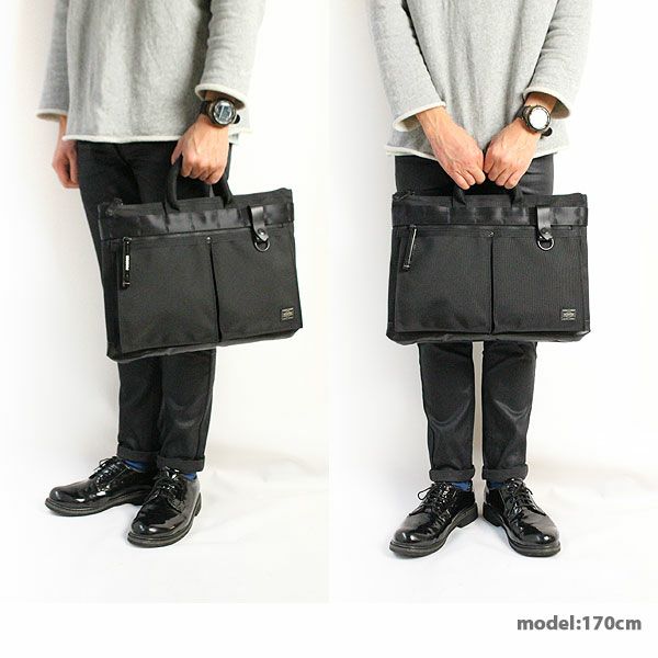 PORTER HEAT BRIEFCASE ポーター　ヒート HEAT(ヒート) 2WAY GARMENT OVERNIGHT BRIEFCASE | 吉田カバン