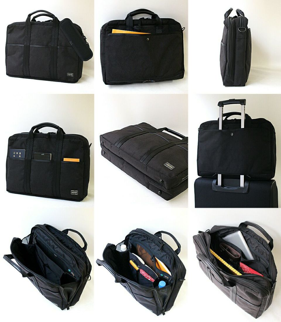 美品PORTER HYBRID3WAY二層式ブリーフケース ハイブリッドリュック 楽天市場】ポーター ハイブリッド 3WAYブリーフケース 737-09203