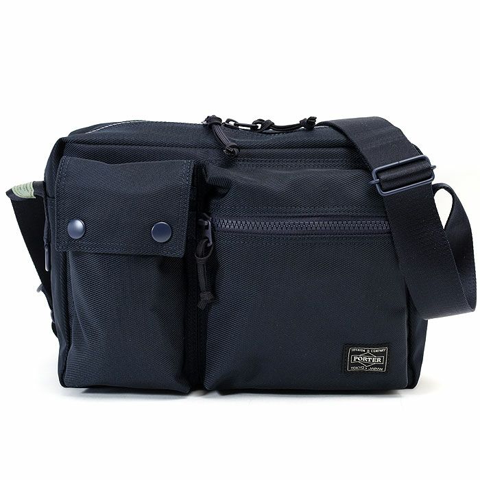 【PORTER】吉田かばん　PORTER ポーター　ショルダーバッグ　ブラック UNIT（PORTER） ポーター ユニット ショルダーバッグ 784-05464