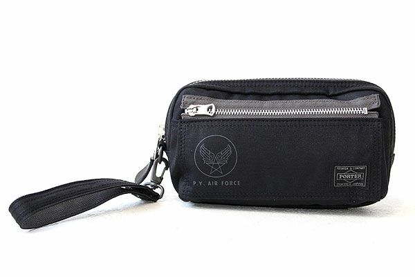 ポーター　フライングエース　ポーチ　（ブラック）未使用新品 PORTER FLYING ACE(ポーター フライングエース) POUCH | 吉田