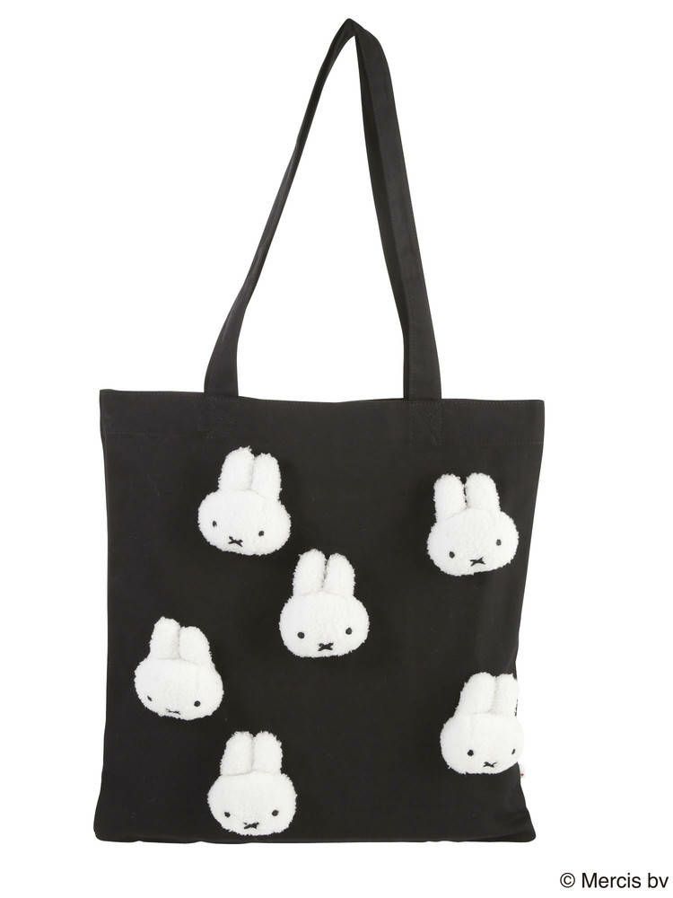 merry jenny miffy 渋谷109限定 リボンもこもこミッフィトート
