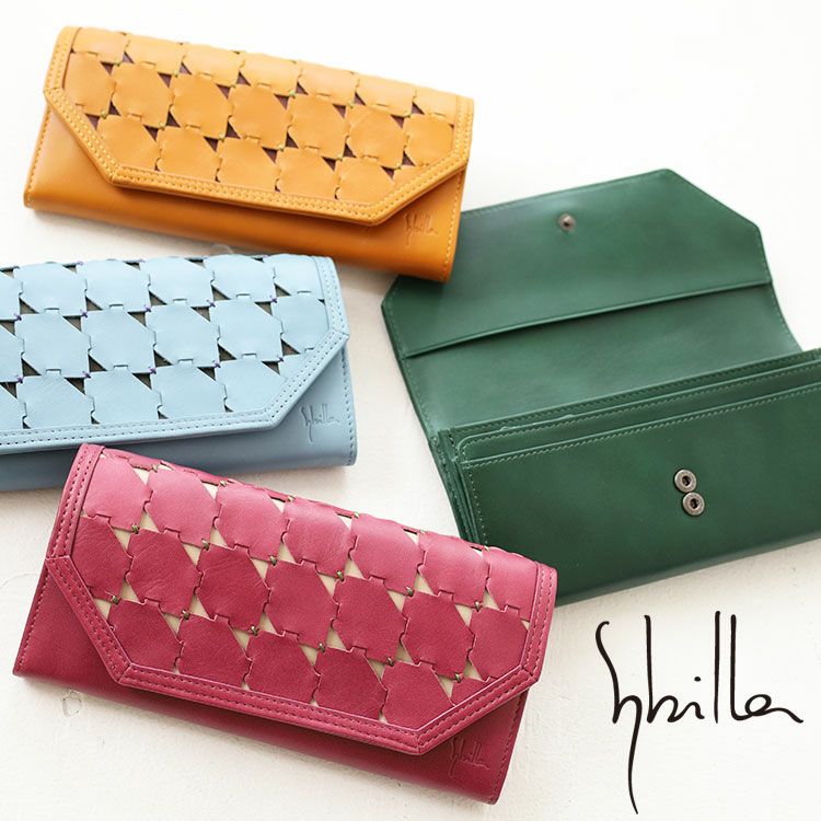 【新品・未使用品】Sybillaシビララウンドファスナー長財布　ムーチョシリーズ 楽天市場】【9/10迄エントリーで11倍確定】シビラ 財布 長財布