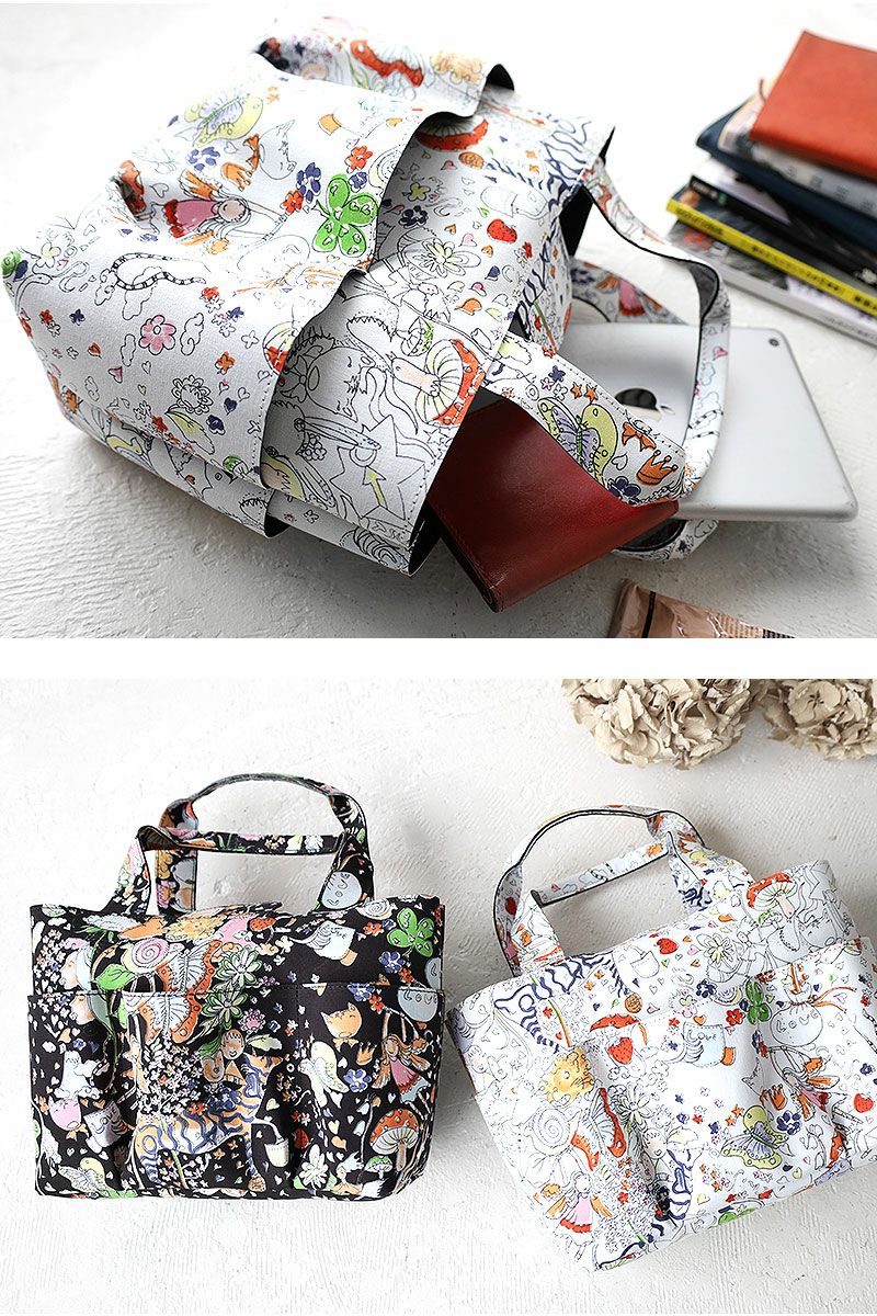tsumori chisato CARRY ナチュラルラブ トートバッグ | TOZAI NANBOKUYA