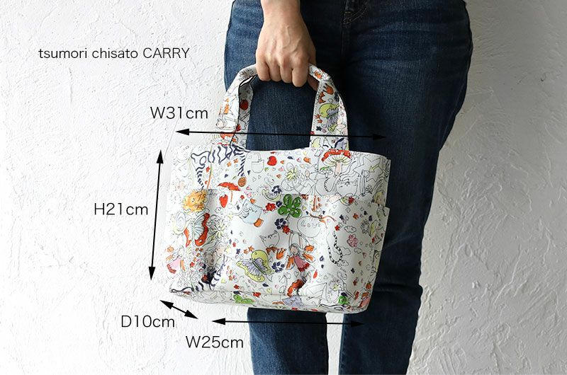 tsumori chisato CARRY ナチュラルラブ トートバッグ | TOZAI NANBOKUYA