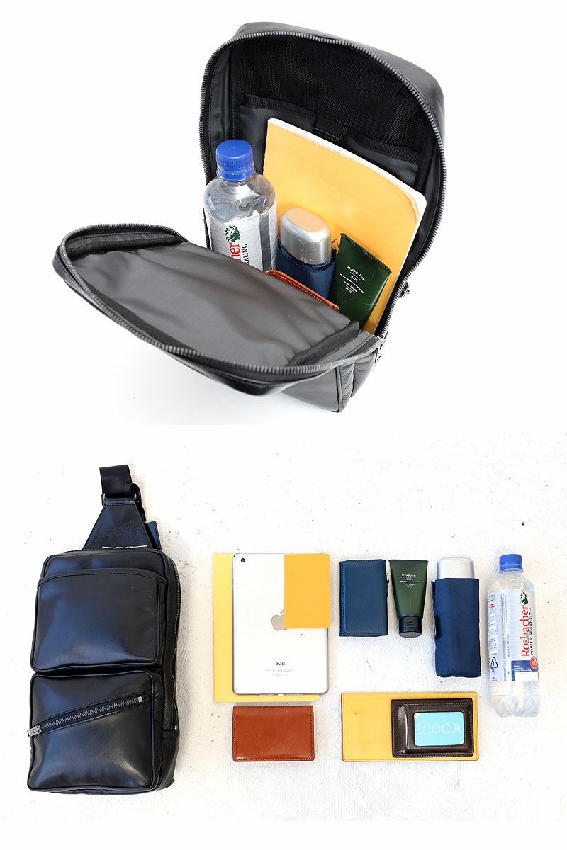 LUGGAGE LABEL 吉田カバン エレメント スリングショルダーバッグ ELEMENT(エレメント) SLING SHOULDER BAG | 吉田カバン