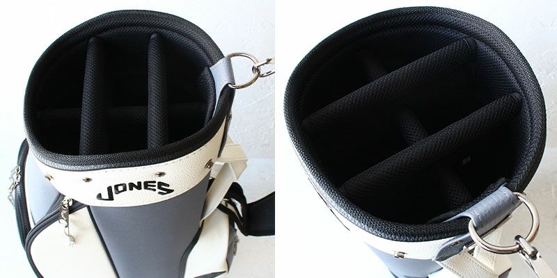 JONES GOLF キャディバッグ タイガーウッズ ネームタグ 8.5インチ jones-rider | カバンの店 東西南北屋