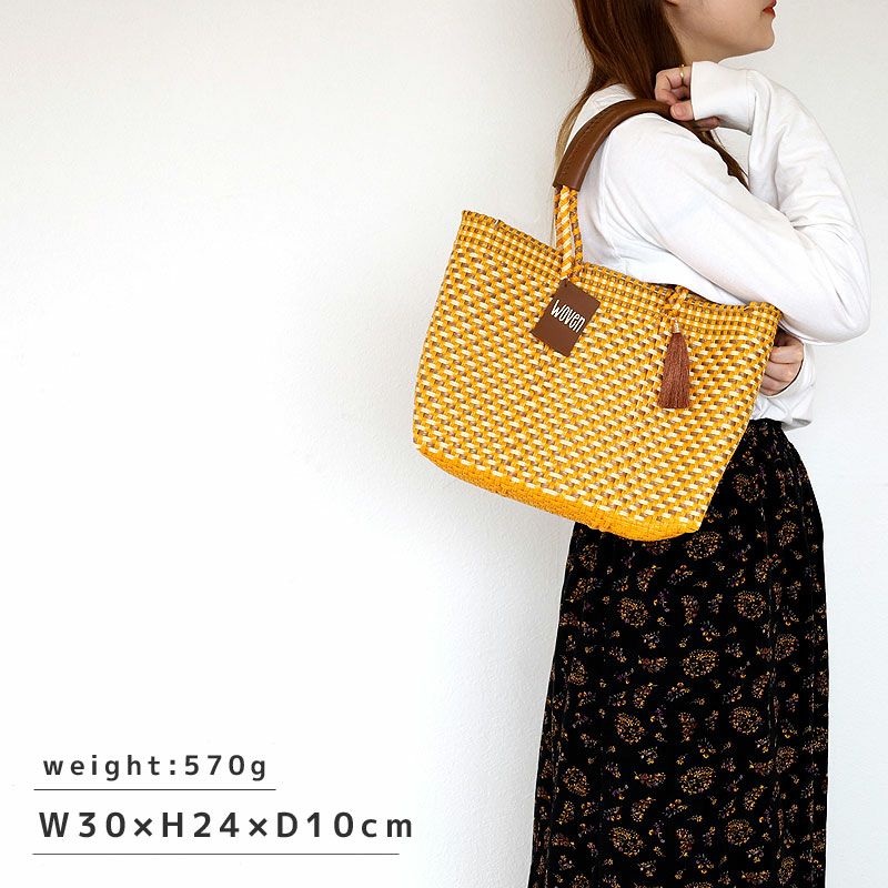 WOVEN かごバッグ 【訳あり】 カゴバッグS 26 | Tipijua Handworks