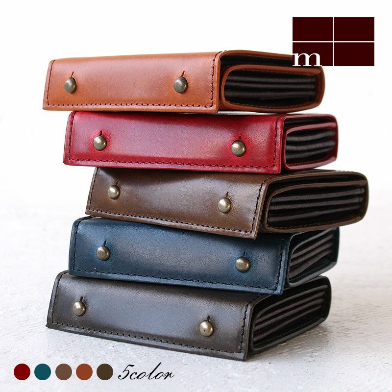 m+ millefoglie P25 三つ折り財布 | カバンの店 東西南北屋 