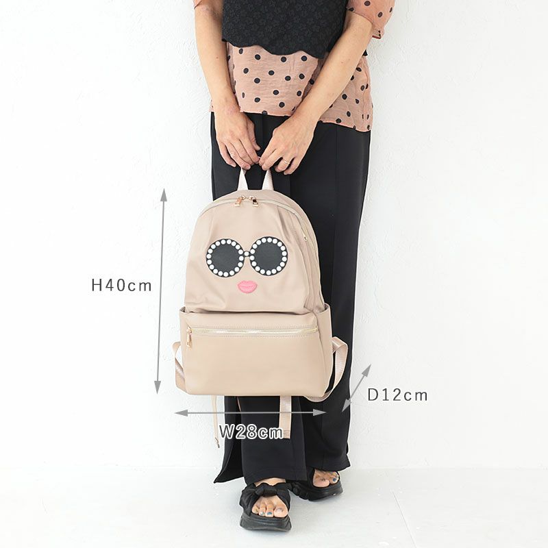 決算SALE10%OFF～7/17まで】a-jolie パールサングラス バック