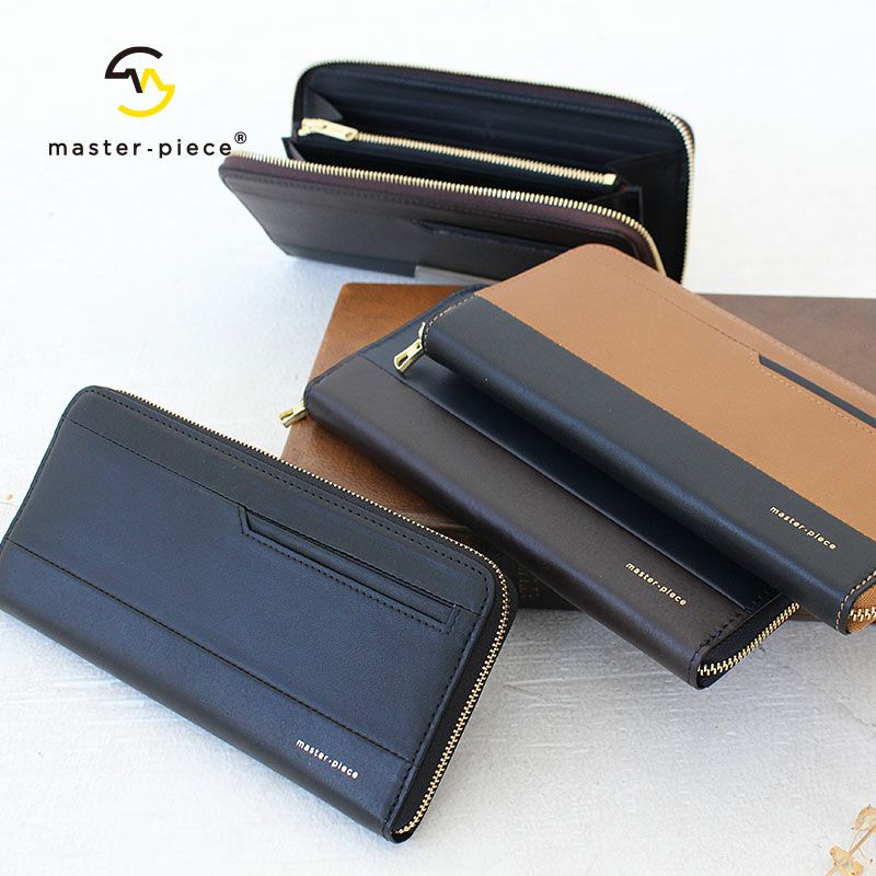 masterpiece 牛革長財布 master-piece グロス 長財布 | TOZAI NANBOKUYA