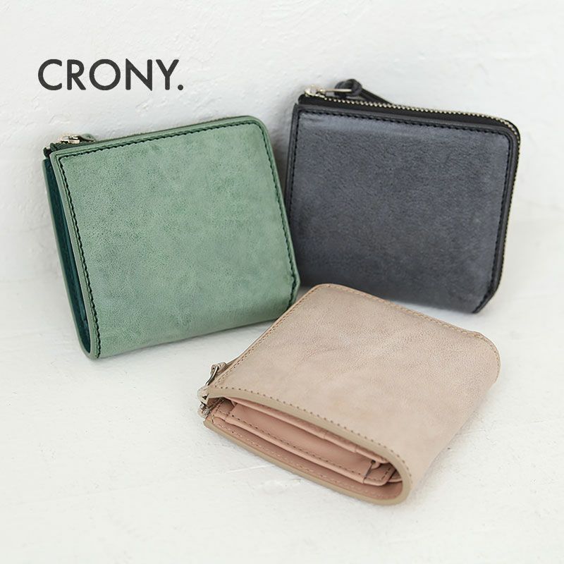 CRONY. Sibilla Mini Round Zip Wallet ミニラウンドジップウォレット