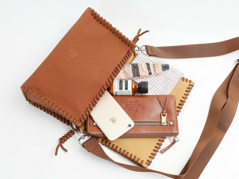 TECH LEATHER PARACODE POUCH / 2 color | F/CE（エフシーイー