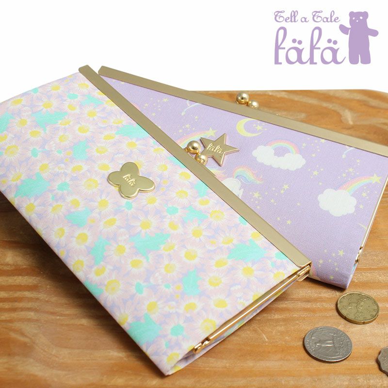 fafa 財布 キッズ LALLA WALLET がまぐち長財布 6427-2002 | カバンの店 東西南北屋