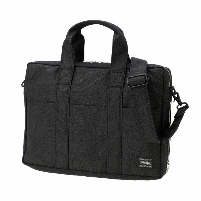 【新品同様】PORTER ポーター スモーキー ブリーフケース(S) 黒 PORTER ポーター スモーキー ブリーフケース | カバンの店 東西