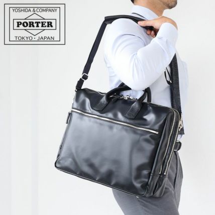値下げ中　PORTER ユニットショルダーバッグ ブラック 2024年7月版】「PORTER（ポーター）のショルダーバッグ