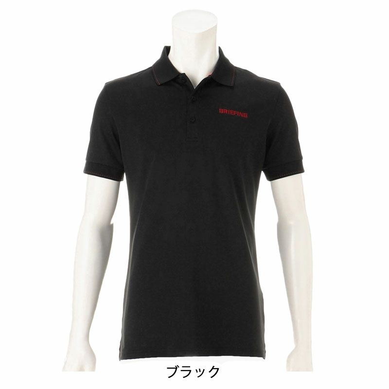 ブリーフィング　ポロシャツ　BBG231M02 WHITE Lサイズ BRIEFING GOLF ブリーフィング ゴルフ ポロシャツ MENS TOUR
