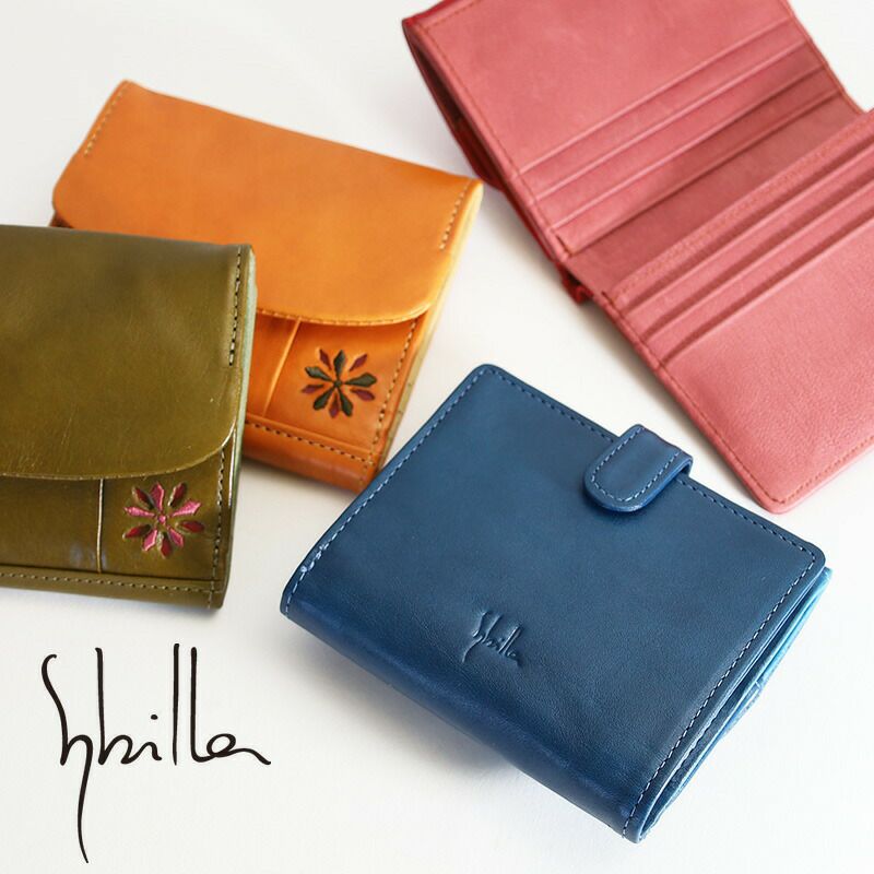 あ*ん様 シビラ　マルチカラー　二つ折り財布 楽天市場】シビラ 財布 レディース 二つ折り 財布 がま口