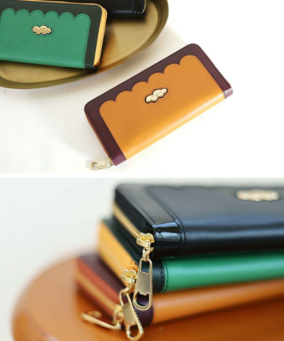 tsumori chisato CARRY スカラップコンビ 長財布 | カバンの店