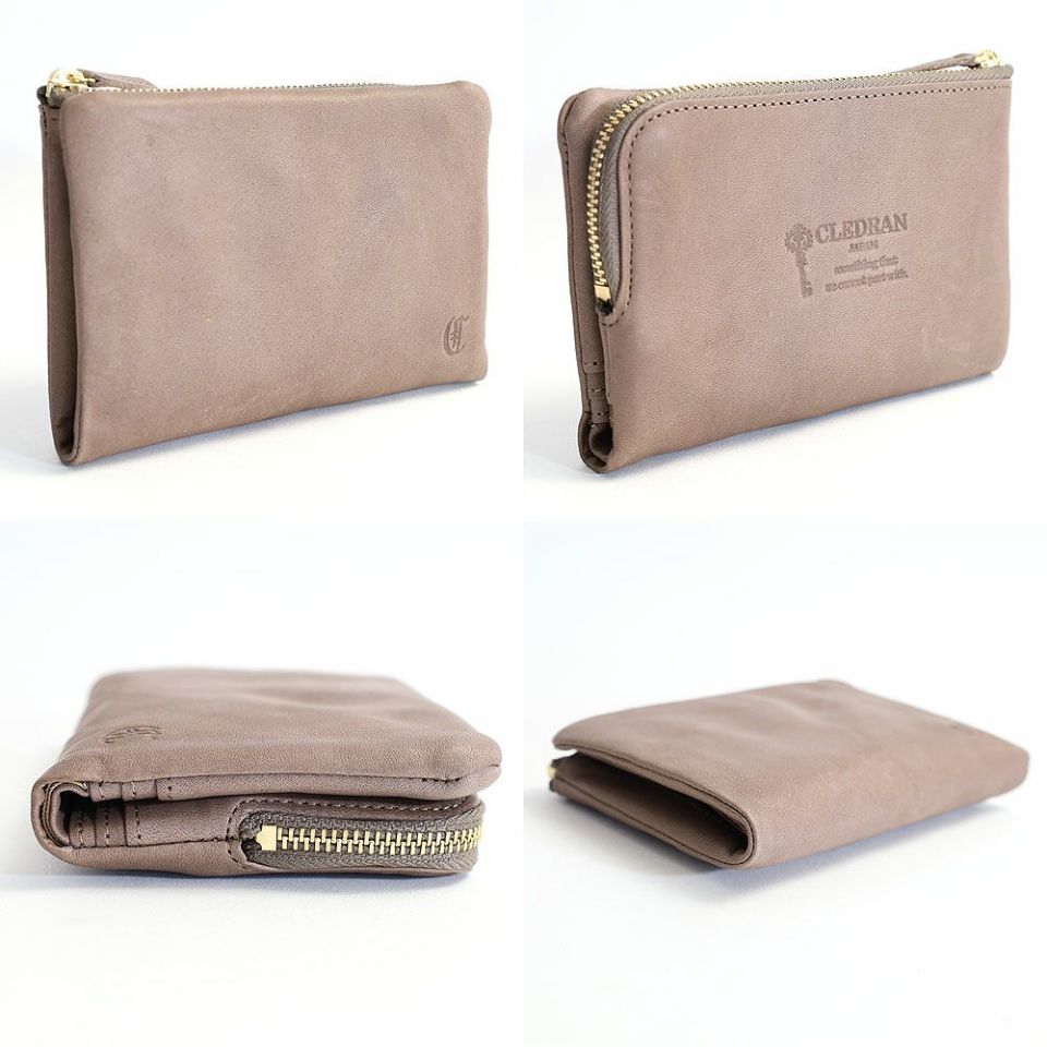 タイムセール10%OFF】CLEDRAN ロン 二つ折り財布 | TOZAI NANBOKUYA