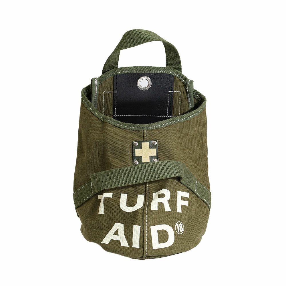 未使用品 ゴルフ 目土袋 木の庄帆布 CLUBER BASE TURF AID 木