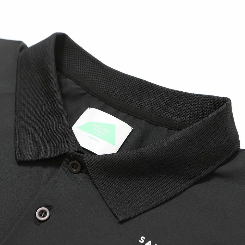 SALVAGE PUBLIC ポロシャツ M ホワイト SALVAGE PUBLIC KOLEPA