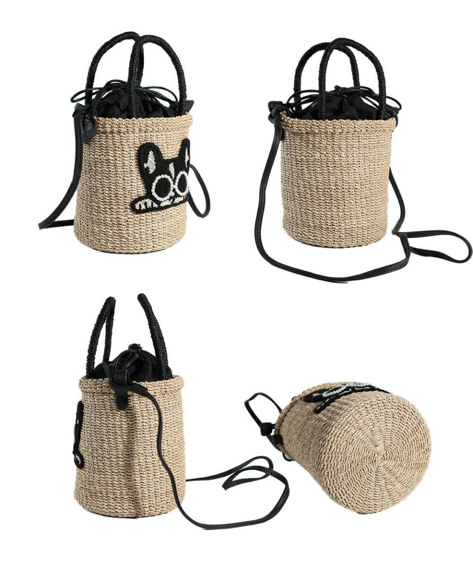 週末タイムセール10%OFF】a-jolie ラフィアかごバッグ | TOZAI