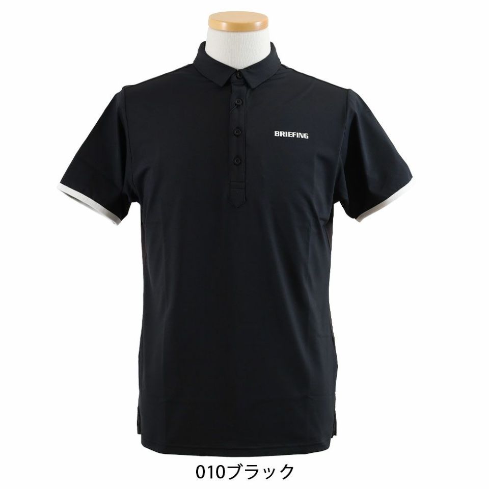 BRIEFING ポロシャツ Lサイズ ブラック BRIEFING GOLF 半袖ポロシャツ | カバンの店 東西南北屋