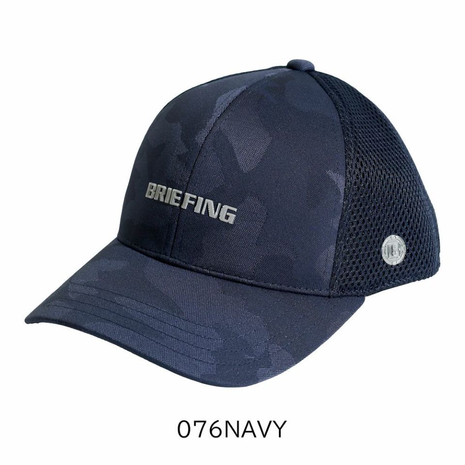 BRIEFING GOLF ブリーフィングゴルフ 迷彩 メッシュキャップ カモ BRIEFING ブリーフィング ゴルフ キャップ 帽子 メンズ スポーツ