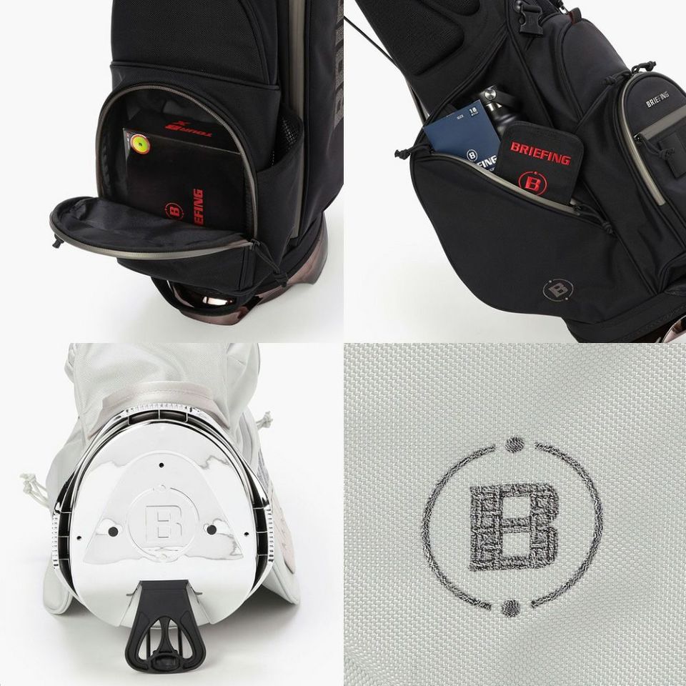 BRIEFING GOLF METALLIC COLLECTION キャディバッグ CR-4 #04 METALLIC